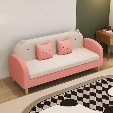 開立發票 免運 沙發 小戶型沙發小戶型可愛布藝可拆洗小客廳臥室書房出租屋小雙人三人位休閑沙發