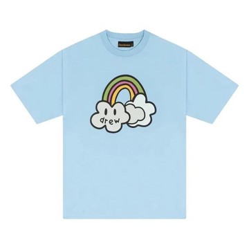 DREW HOUSE BOWIE SS TEE PACIFIC BLUE
