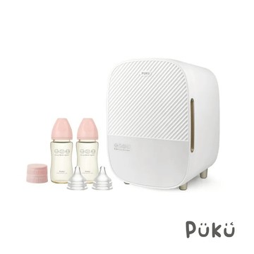 【PUKU】Roomy飽飽PPSU紫外線消毒機組(三色) │消毒鍋、彌月禮、新生禮、奶瓶│