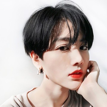 女假髮整頂真髮絲-漫畫瀏海大頭皮短髮美髮用品2色74ah21【巴黎精品】