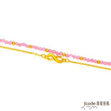 J’code真愛密碼 分享愛黃金/石英手鍊