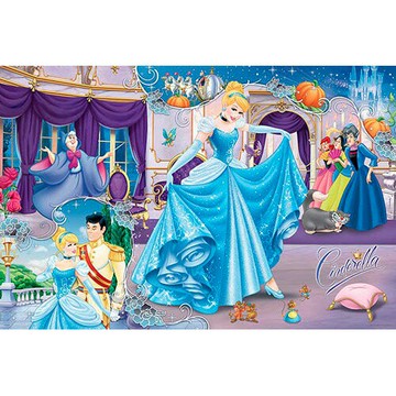 P2-HPD01000-088 DISNEY PRINCESS仙履奇緣(2)拼圖1000片