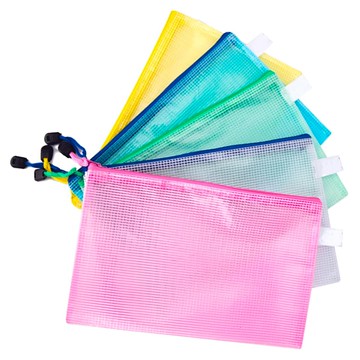 小麥購物 防水資料夾8件組 Y309 A6  顏色隨機  1組