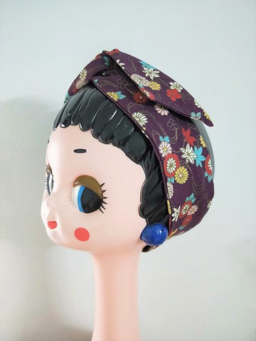 轉轉髮帶-日風流線花