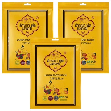 LANNA 蘭納 足貼  10片  3包