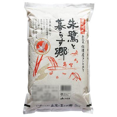 ふるさと納税 佐渡市 佐渡産コシヒカリ「朱鷺と暮らす郷」5kg全12回