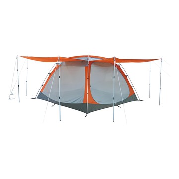 RHINO 犀牛 休閒炊事網屋 A-107  橘色/灰色  8人