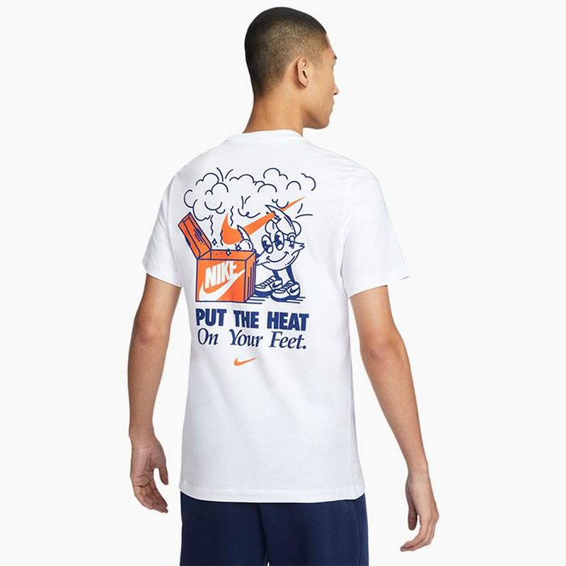 NIKE メンズ グラフィック Tシャツ ナイキ Tシャツ 半袖 NIKE メンズ OC グラフィック PK5 ホワイト