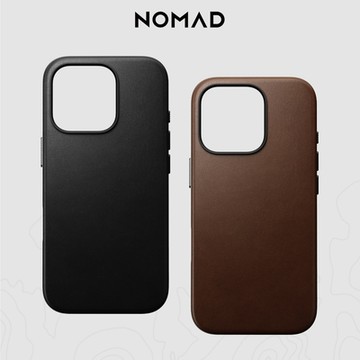 NOMAD iPhone 16 Pro 6.3-經典Classic皮革保護殼