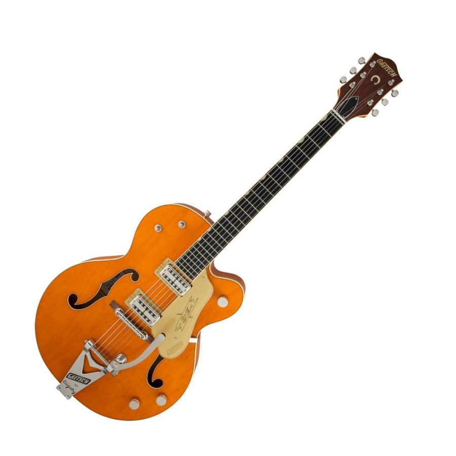 グレッチ GRETSCH G6120T-59 Vintage Select Edition '59 Chet Atkins Hollow Body with Bigsby Vintage Orange Stain Lacquer エレキギター