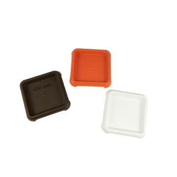 【蔬菜工坊】方型盆專用底盤 17公分 (磚紅色、白色、棕色共3色可選)-9入/組磚紅色