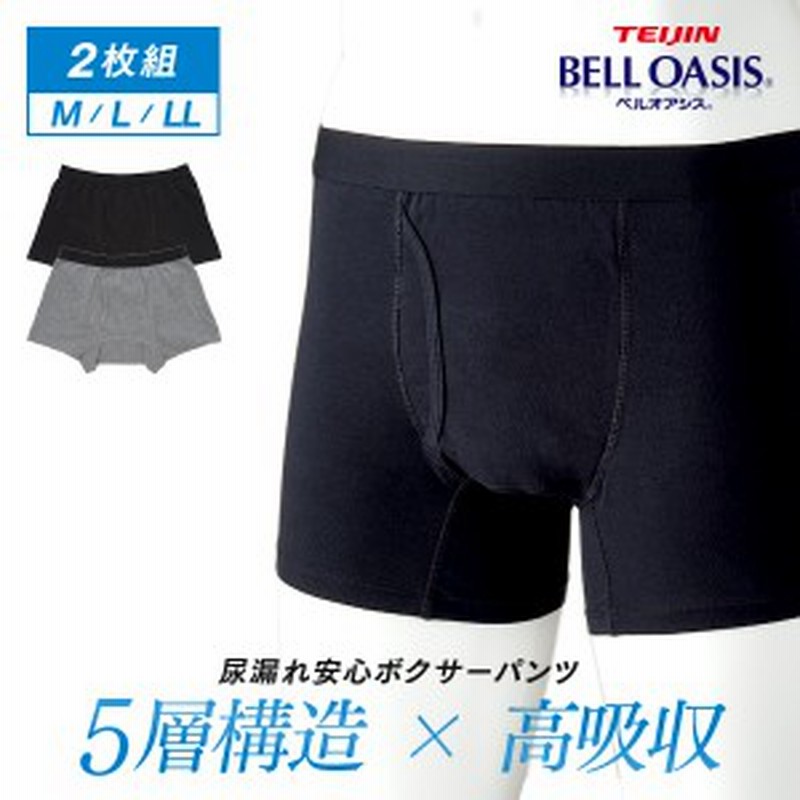 尿漏れ安心ボクサーパンツ 2枚組 尿漏れパンツ 失禁パンツ 失禁用品 失禁用パンツ 尿漏れ パンツ ボクサータイプ 男性用 メンズ用 紳 通販 Lineポイント最大1 0 Get Lineショッピング