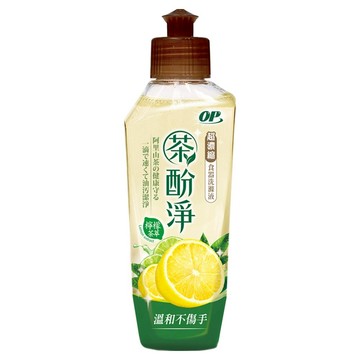 OP 茶酚淨洗潔精 檸檬茶萃  300g  1瓶