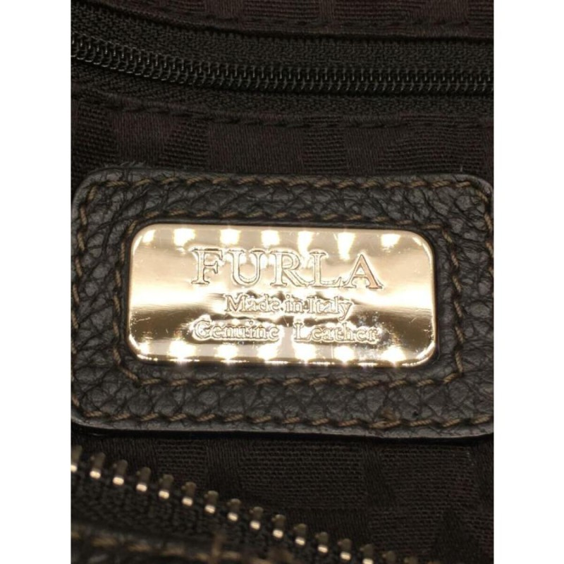 FURLA◇ショルダーバッグ/レザー/BLK/無地/F4601 | LINEブランドカタログ