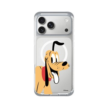 iPhone 17 Pro Max ClearX (MagSafe 兼容) 霜透灰 - 迪士尼-米奇 Mickey - Look at the camera-布魯托