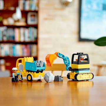 【必買站】樂高 LEGO 10931 卡車 & 挖土機 得寶® 幼兒