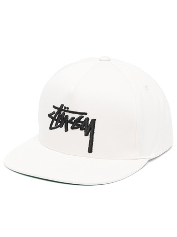 Stüssy - embroidered-logo cap - men - Cotton - One Size - White