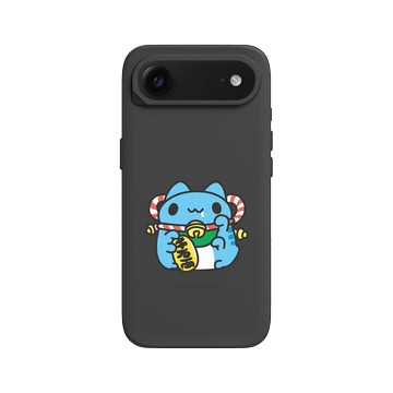 iPhone Air SolidX 黑 - 貓貓蟲咖波 Bugcat Capoo - 招財咖波