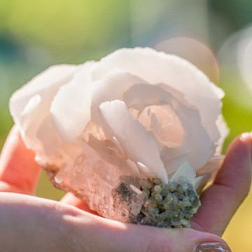 ｜玫瑰千層方解石 Calcite｜清理 ˙ 淡化 ˙ 平復 ˙