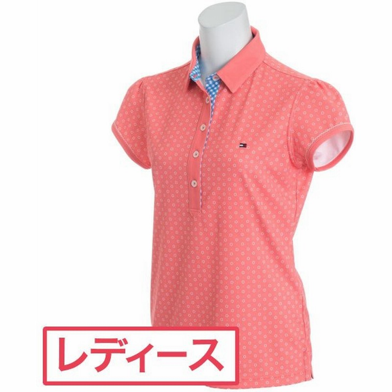 トミー ヒルフィガー ゴルフ Tommy Hilfiger Golf Flower 半袖ポロシャツ レディス 通販 Lineポイント最大0 5 Get Lineショッピング