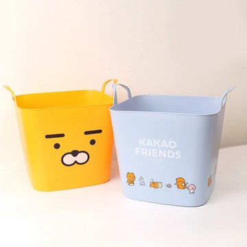 Kakao Friends Kakao Friends塑膠收納籃-正版授權 Ryan萊恩Apeach桃子 收納箱 玩具箱 居家收納盒