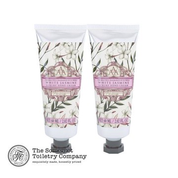 英國賽玫特 AAA花卉護膚護手霜60ml-白茉莉(2入)