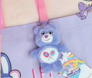 CAREBEARS-吊飾-魔法毛絨挂件