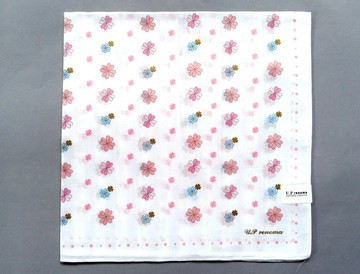 U. Prenoma 巴黎復古手帕女士手帕 20.5 x 20.5 英寸