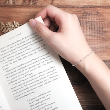 ART64 純銀 經典小圓手鍊(2.4mm細鍊) 925純銀手鍊 女生手鍊 可調式