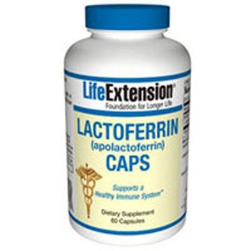 Lactoferrin 60 Vcaps by Life Extension