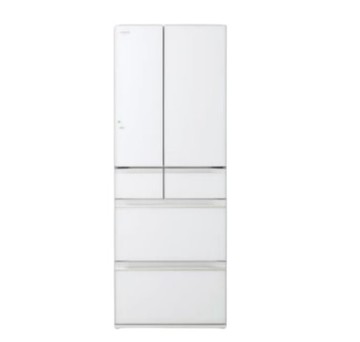 【HITACHI 日立】RHW540RJ-XW 537L 一級 日製變頻六門冰箱-琉璃白