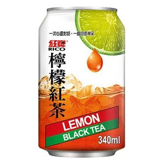 紅牌 檸檬紅茶 340ml【康鄰超市】