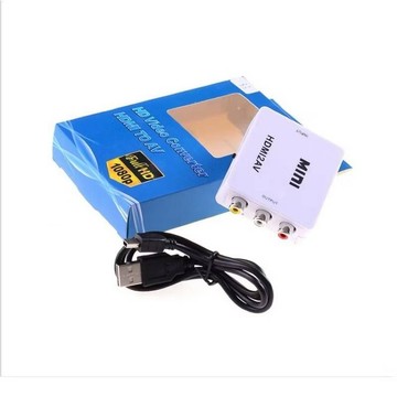 AV轉HDMI HDMI轉AV 轉換器 電視轉接器 av端子 轉 HDMI HDMI2AV AV2HDMI 電視轉換盒