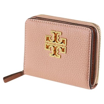 TORY BURCH 簍空雙T LOGO零錢短夾