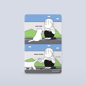 卡片貼紙 - 內心已死，但沒關係