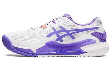 WMNS GEL RESOLUTION 9 WHITE AMETHYST