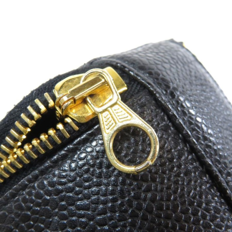 シャネル　キャビアスキン　ジュエリーケース　ポーチ シャネル CHANEL ジュエリーケース アクセサリーポーチキャビア