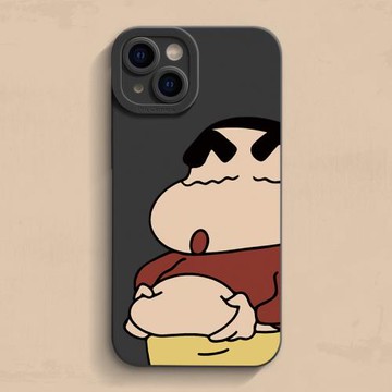 捏肚靚仔適用iphone15手機殼11蘋果14pro max硅膠12情侶13防摔7/8plus液態mini全包xr軟殼se3卡通6s可愛xs