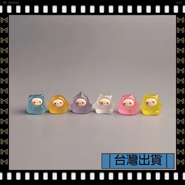 🔥台灣出貨🔥可開發票✅【大同小藝】無聊了,擺幾個夜光果凍精靈 治癒 電腦桌面 工位 辦公桌 小擺件 裝飾品