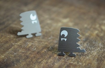 【Peej】絕種恐龍‧不鏽鋼耳環 / 抗過敏耳針