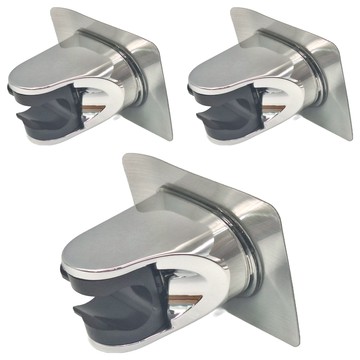 壁貼式蓮蓬頭座  電鍍ABS材質  耐水性強  標準接回