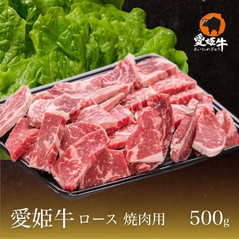 愛媛県産 愛姫牛 和牛 ギフト 愛姫牛ロース 焼肉用 500g 送料無料 (北海道・沖縄を除く) 贈答 贈答品 ギフト プレゼント 2023