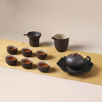 【節日禮物】陸寶 金聲和鳴茶禮 一壺一海六杯+壺承+茶濾套組