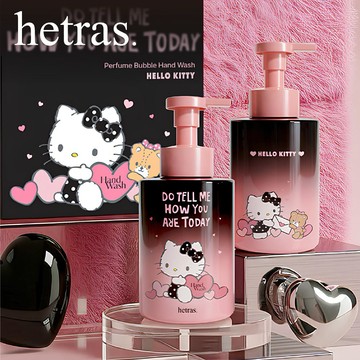 【hetras】HELLO KITTY 聯名首席調香師香氛泡沫洗手液禮盒｜含 500mlx2