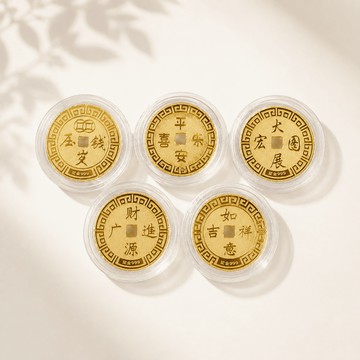 【金宏大銀樓】純金9999黃金古幣錢母 招財  送禮自用 黃金紅包 儲蓄  過年送禮 擺件 好運