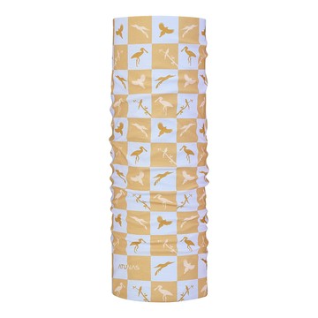 COOLMAX涼感抗菌排汗頭巾(A1ACFF05N金黃棕/登山/單車/防曬/台灣製)