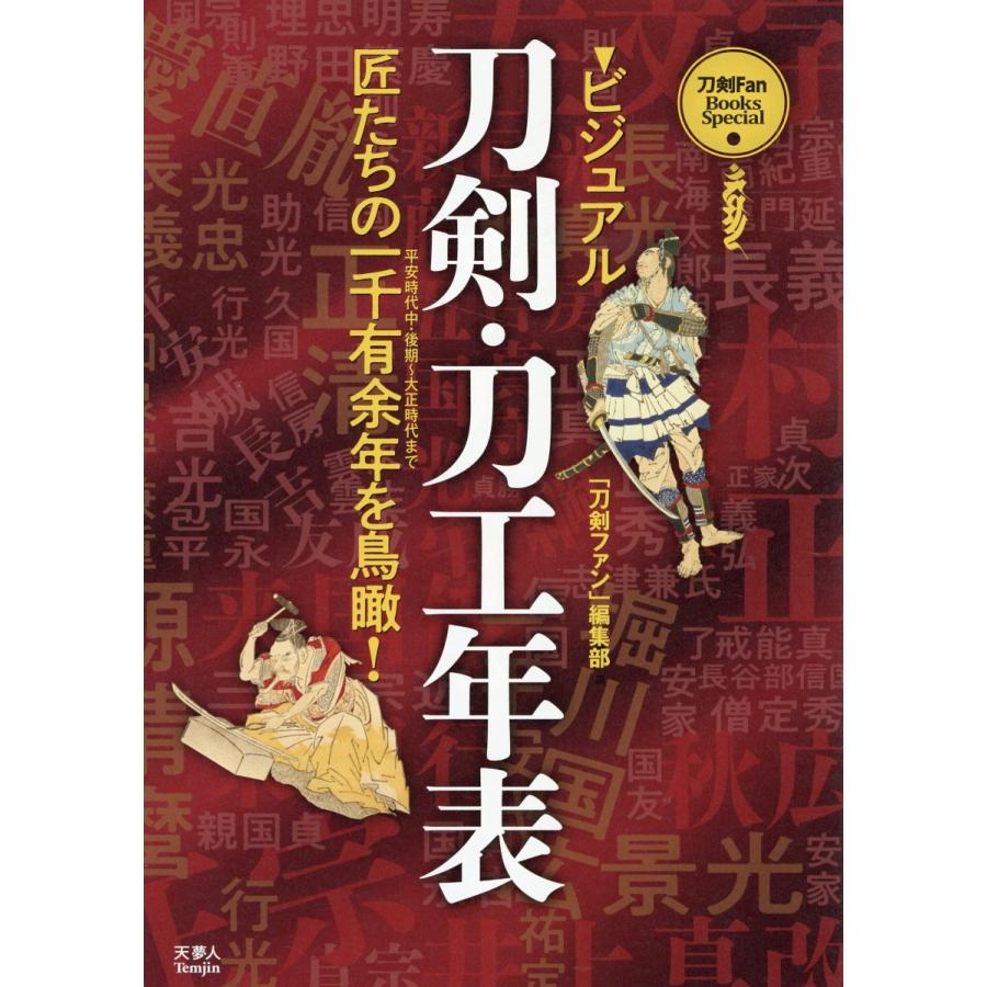 ビジュアル刀剣・刀工年表 匠たちの一千有余年を鳥瞰