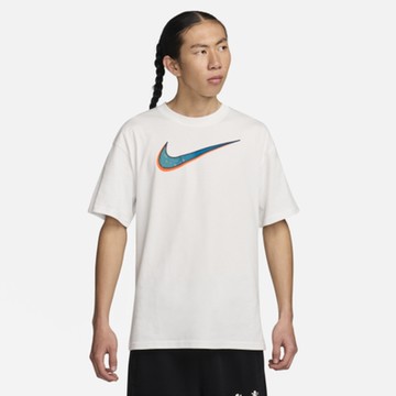 NIKE 短袖上衣 男款 運動 AS LBJ M NK TEE M90 SU24 米白 FV8407-121