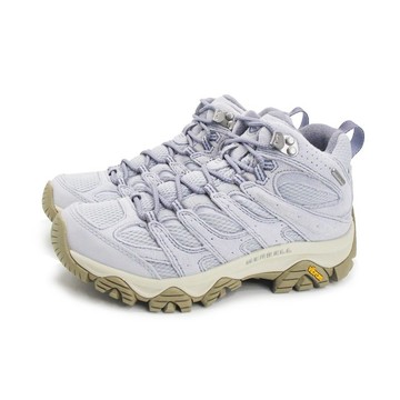 MERRELL MOAB 3 MID WP防潑水中筒登山戶外健行鞋 女鞋-淺紫色