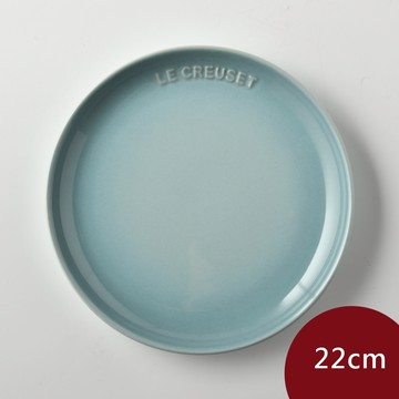 Le Creuset 花蕾系列 餐盤 圓盤 22cm 海洋之花  [美學生活]